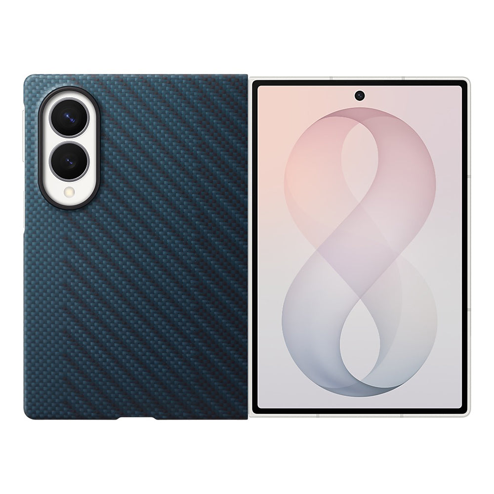 Samsung Carbon Magnet Case for Galaxy Z Fold8- Blue