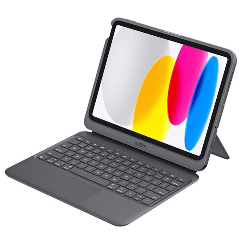 Belkin Connect Folio Keyboard + Display HUB for iPad 11 A16 11th Gen/ iPad 10.9 10th Gen - Black