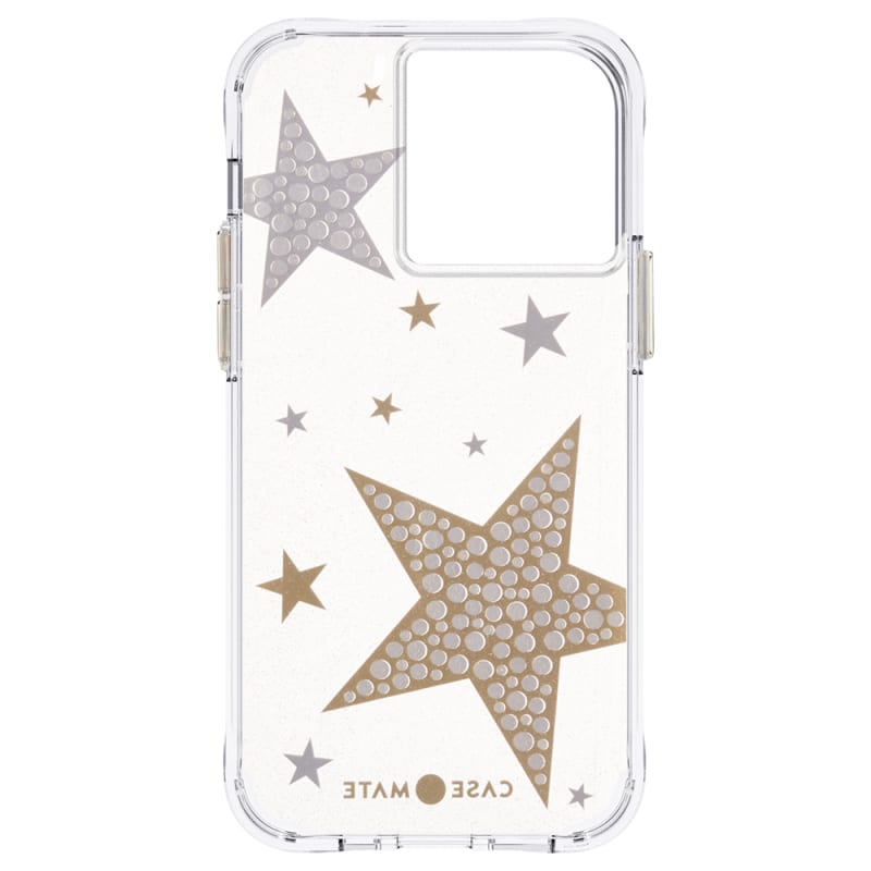 Case-Mate Sheer Superstar Case Antimicrobial for iPhone 13 Pro (6.1" Pro) - Clear