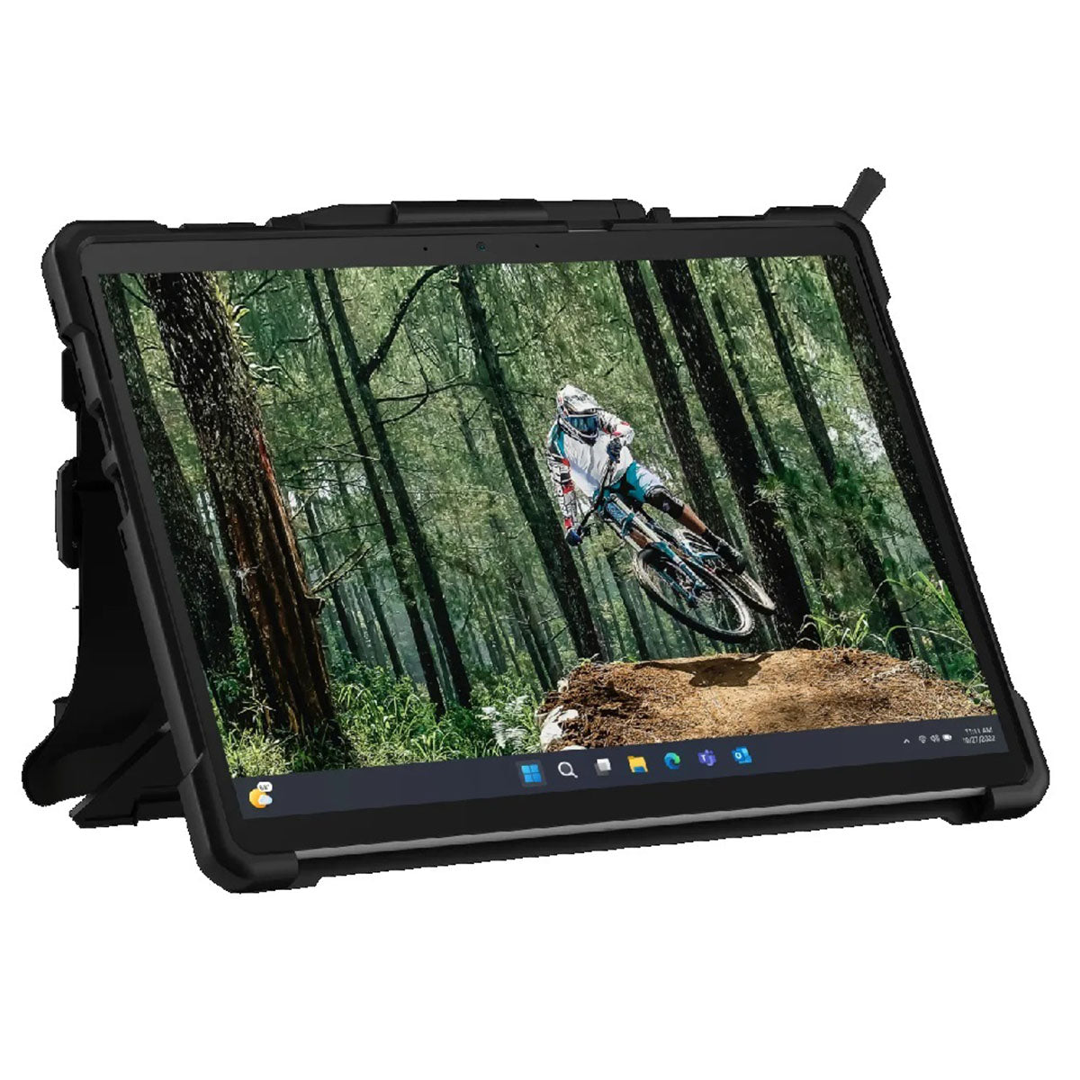 UAG Plasma Hand & Shoulder Strap Rugged Case for Microsoft Surface Pro 11/Pro 10/Pro 9 - Ice