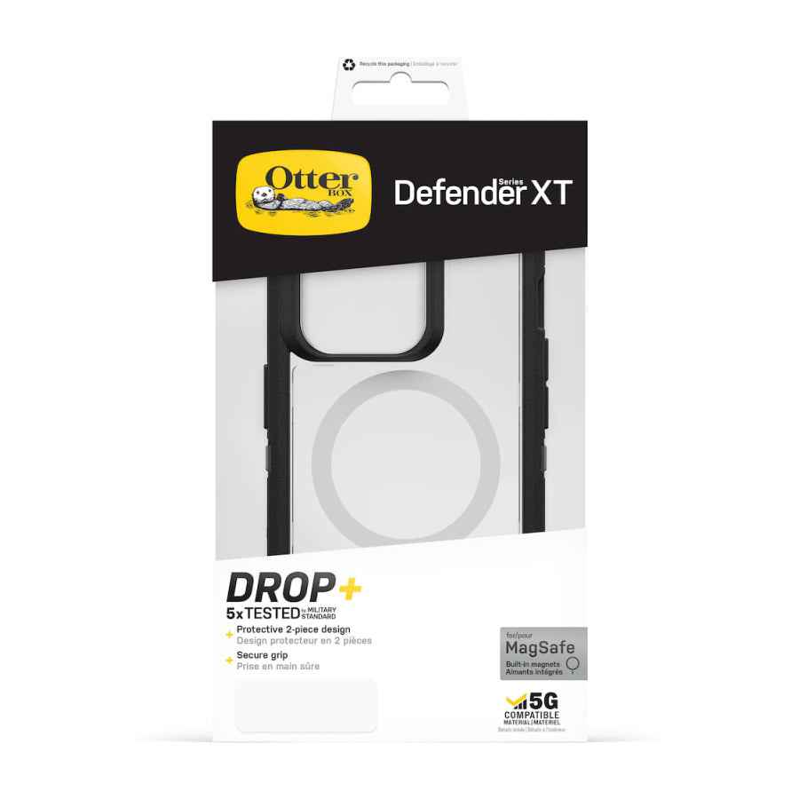 Otterbox Defender XT Clear Case for iPhone 14 Pro (6.1") - Clear / Black Crystal