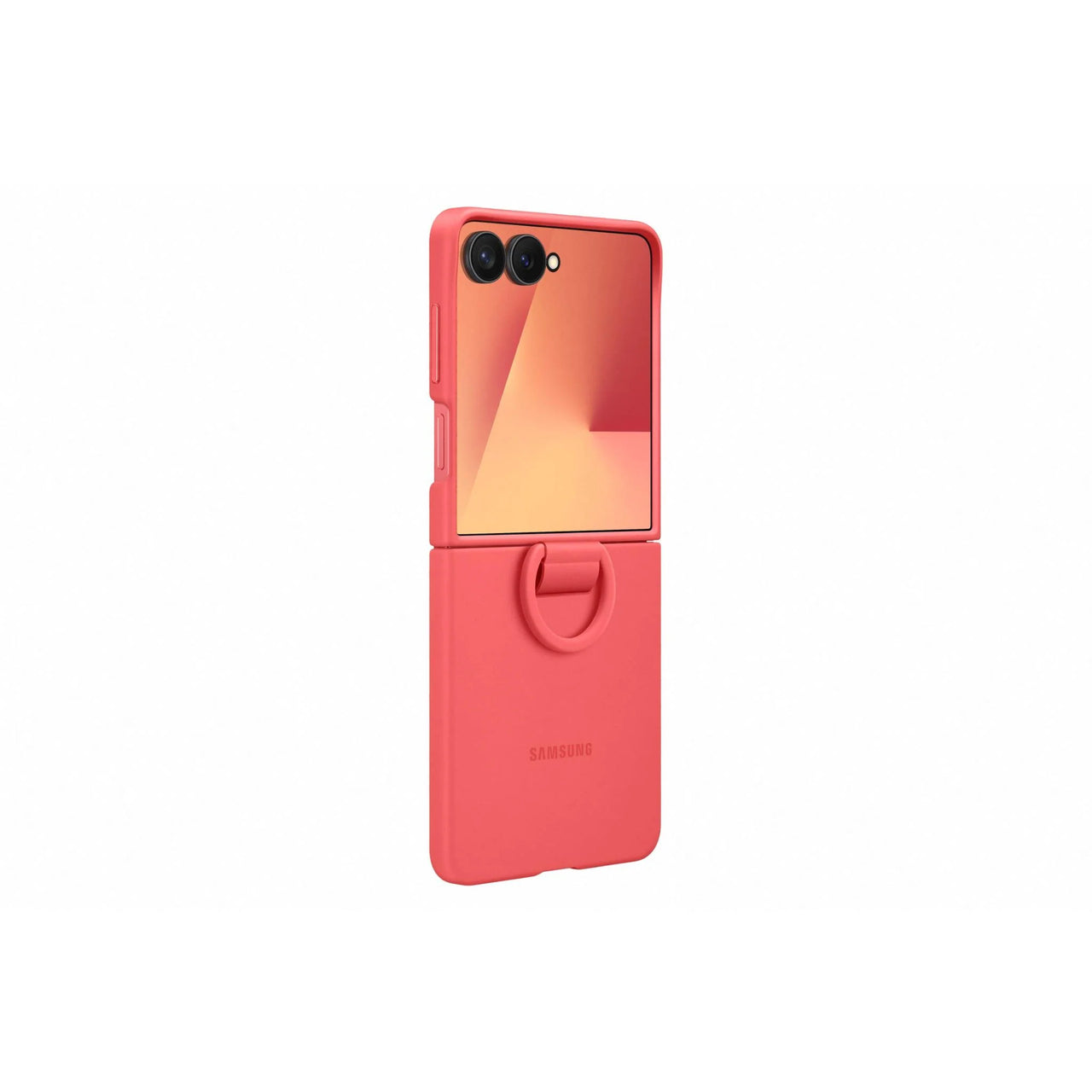Samsung Silicone Ring Case for Galaxy Flip 7 - Red