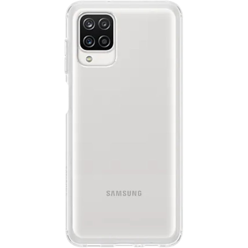 Samsung Clear Soft Cover Case For Galaxy A12 - Clear