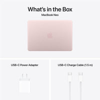 Apple MacBook Neo 13-inch with A18 Pro Chip, 512GB/8GB, Touch ID - Blush