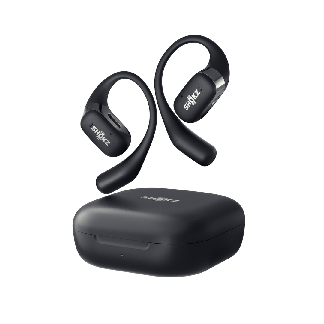 SHOKZ OpenFit Open-Ear True Wireless Earbuds - Black