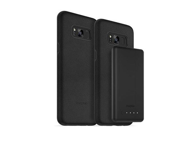 Mophie Charge Force Case & PowerStation Mini for Samsung Galaxy S8 Plus