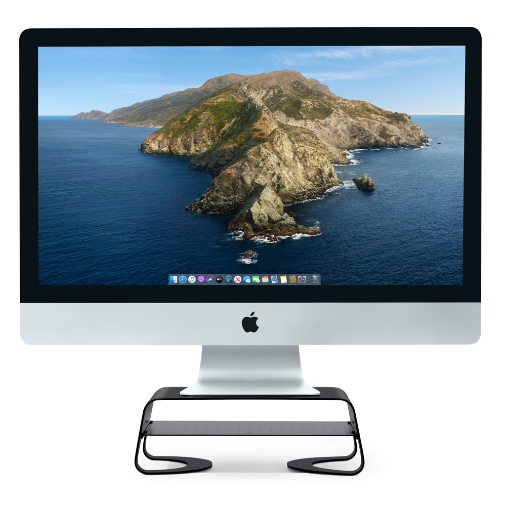 Twelve South Curve Riser Monitor and Desktop Stand with Storage for iMac & Displays