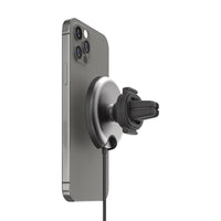 Thumbnail for Mophie Snap+ Wireless Vent Mount-15W MagSafe Compatible - Black