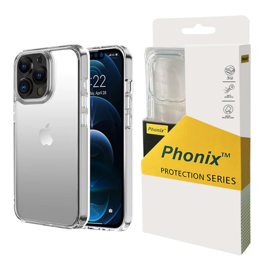 Phonix Rock Shockproof Case for Apple iPhone 13 Pro Max (6.7) - Clear