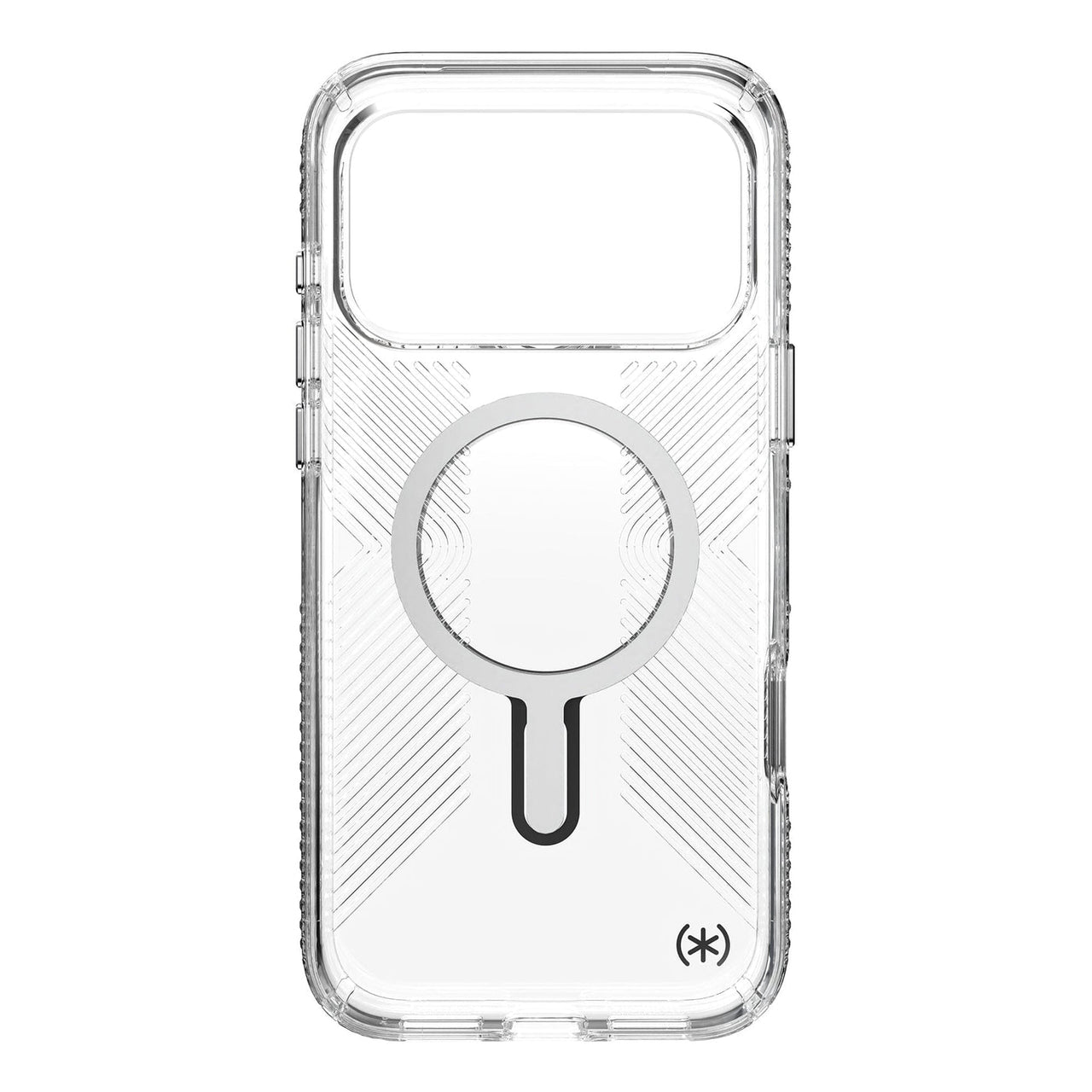Speck Presidio Clear Grip for iPhone 17 Pro Max - Clear/Silver