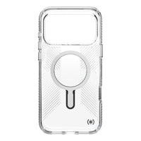 Thumbnail for Speck Presidio Clear Grip for iPhone 17 Pro Max - Clear/Silver