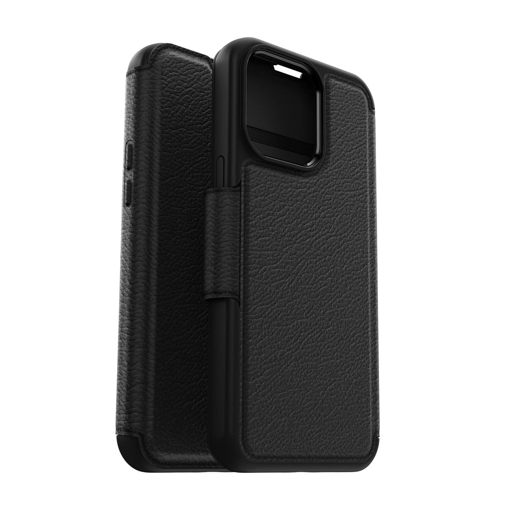 OtterBox Strada MagSafe Case for Apple iPhone 15 Pro Max - 6.7" - Shadow Black
