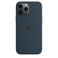 Apple iPhone 13 Pro Max Silicone Case with MagSafe – Abyss Blue