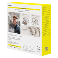 Thumbnail for Baseus BH1 NC Noise Cancelling Wireless Headphones - White