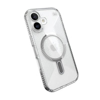 Thumbnail for Speck Presidio Clear Grip for iPhone 17 - Clear/Silver