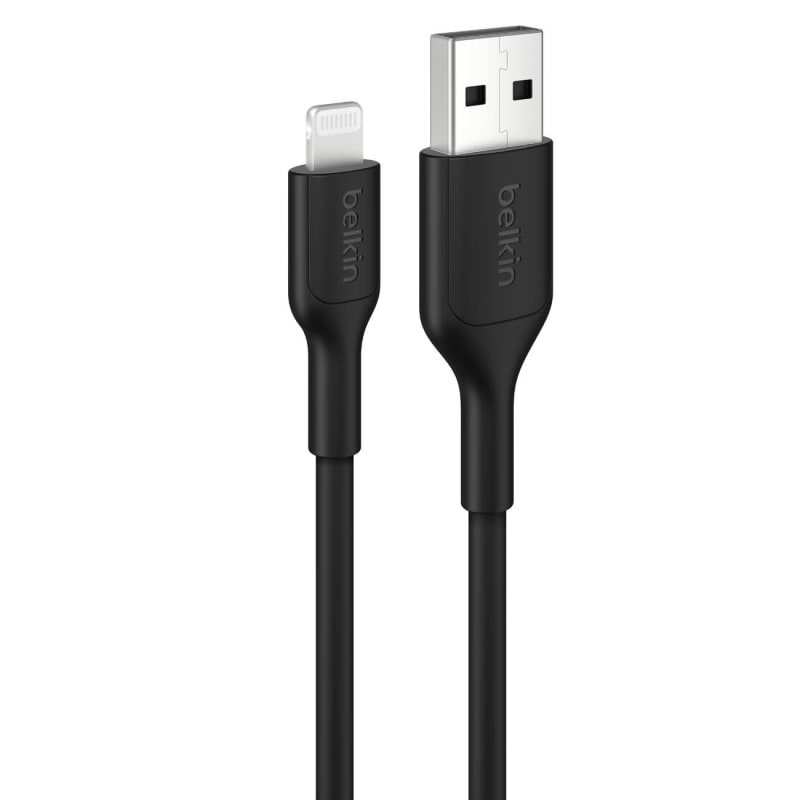 Belkin BoostCharge USB-A Cable with Lightning Connector 3m - Black
