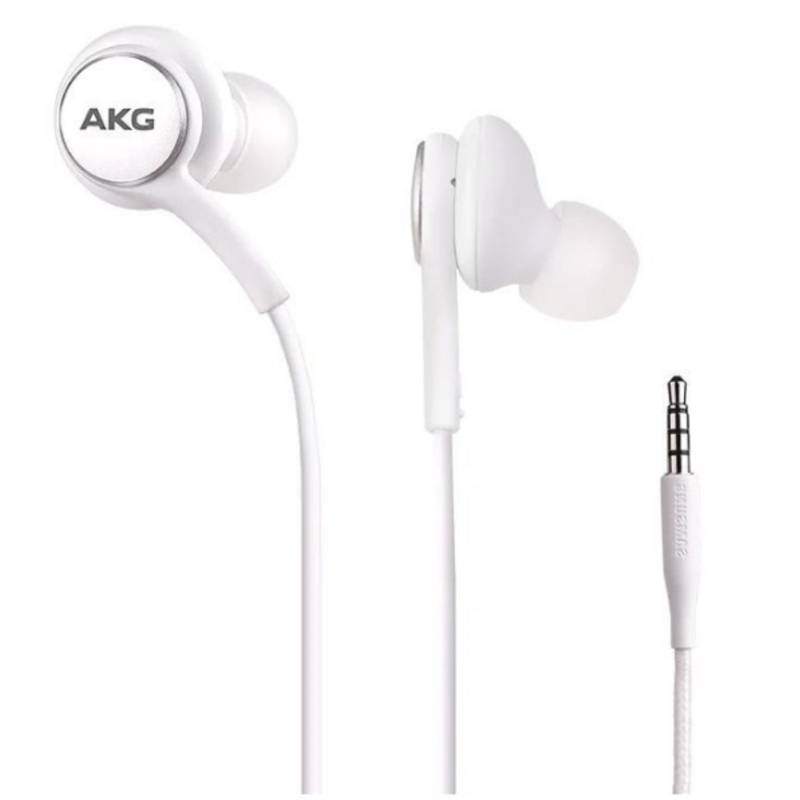 Samsung 3.5mm AKG with Replacement tips - White