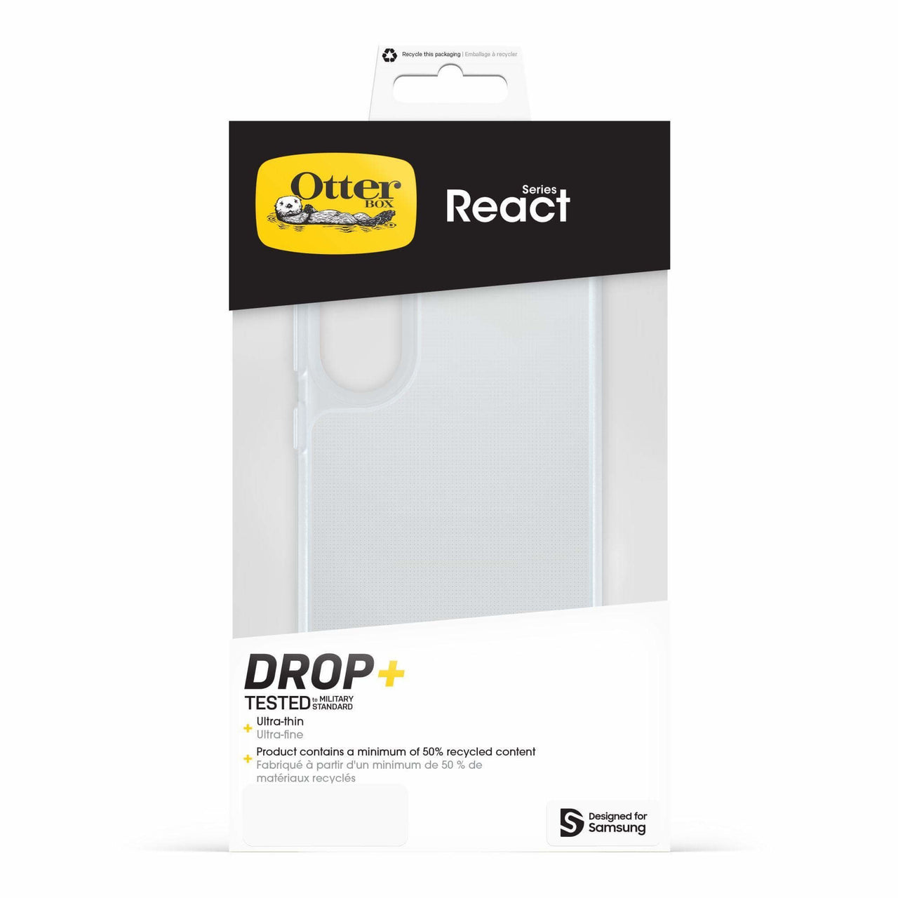 Otterbox React Case for Samsung Galaxy S25 Edge 5G - Clear