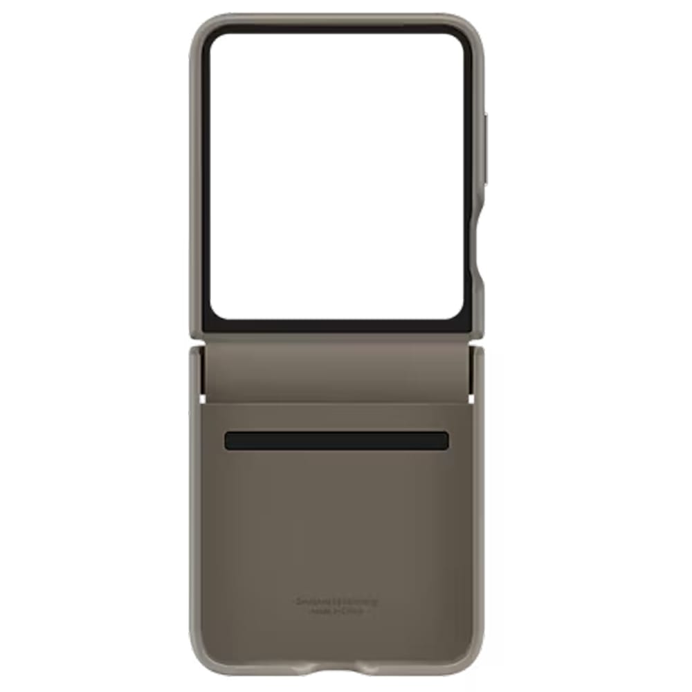Samsung Flap ECO-Leather Case for Galaxy Z Flip5 Case - Etoupe