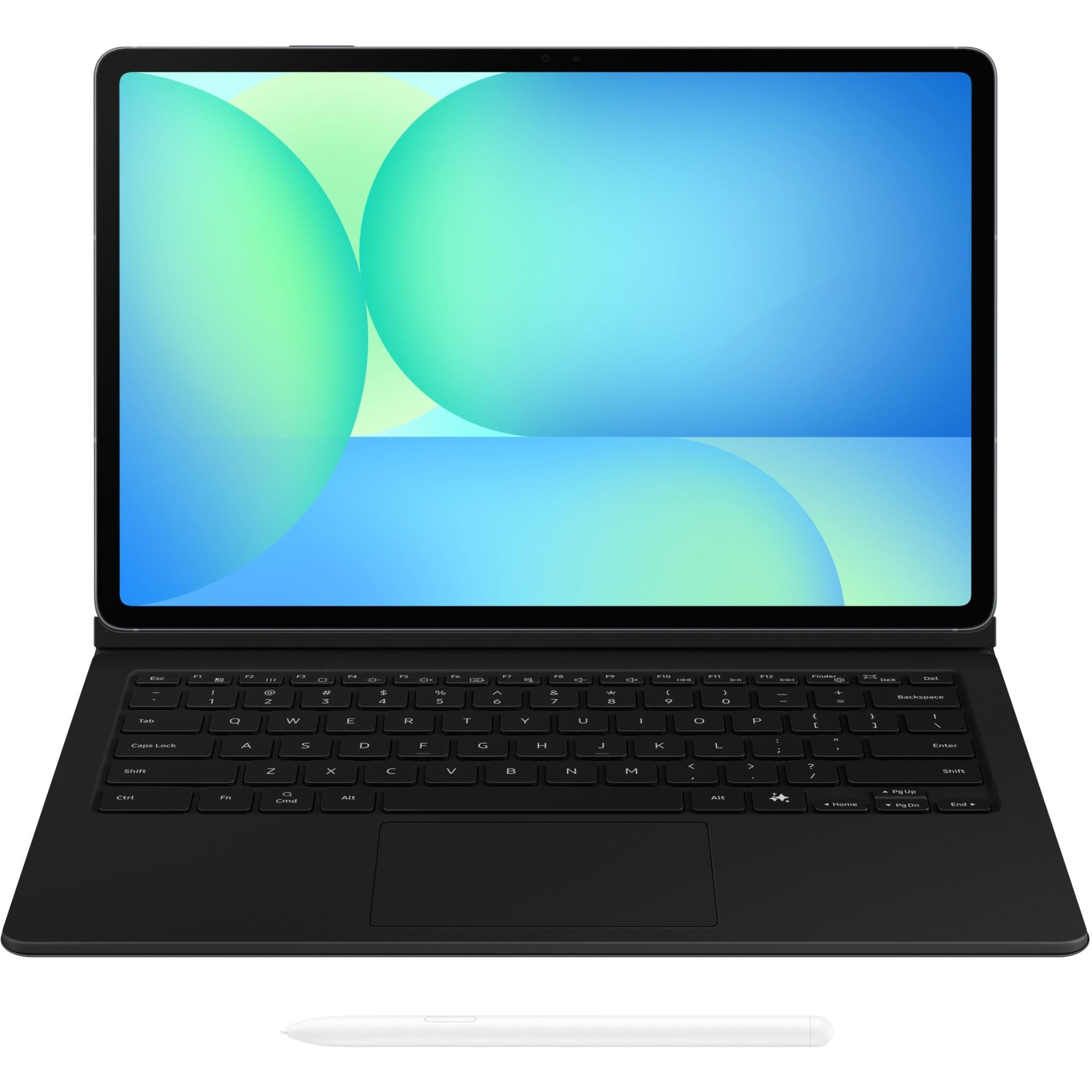 Samsung Book Cover Keyboard + TrackPad + AI Key for Galaxy Tab S10FE+ (S10FE Plus)- Black