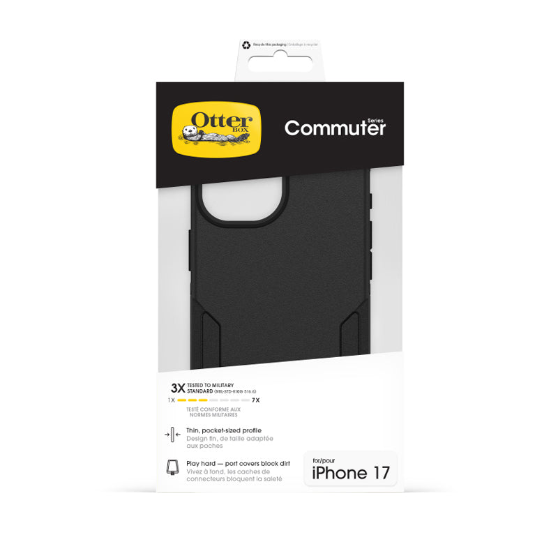 OtterBox Commuter Magsafe with Cam Control Case for Apple iPhone 17- Black