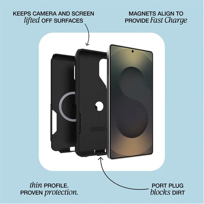 OtterBox Commuter Case with Magnets Suits for Samsung Galaxy S26 Ultra - Cottonwood Glen Cream