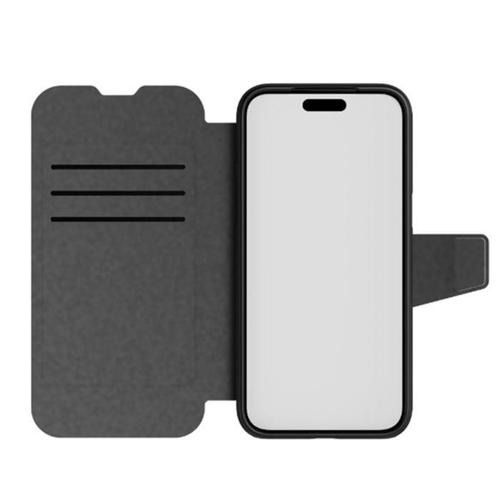 Tech21 EvoLite Wallet Case for iPhone 15 Pro Max - Black
