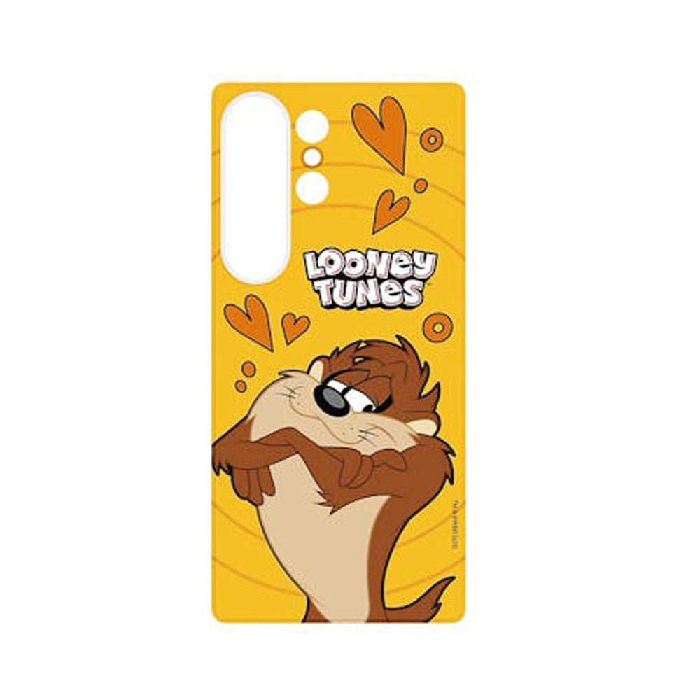 Samsung Flipsuit Card Looney Tunes Case for Galaxy S25 Ultra- Orange