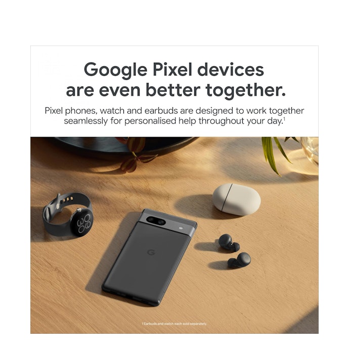 Google Pixel 7a 5G (Dual Sim, 128GB/8GB, 6.1’’) - Charcoal