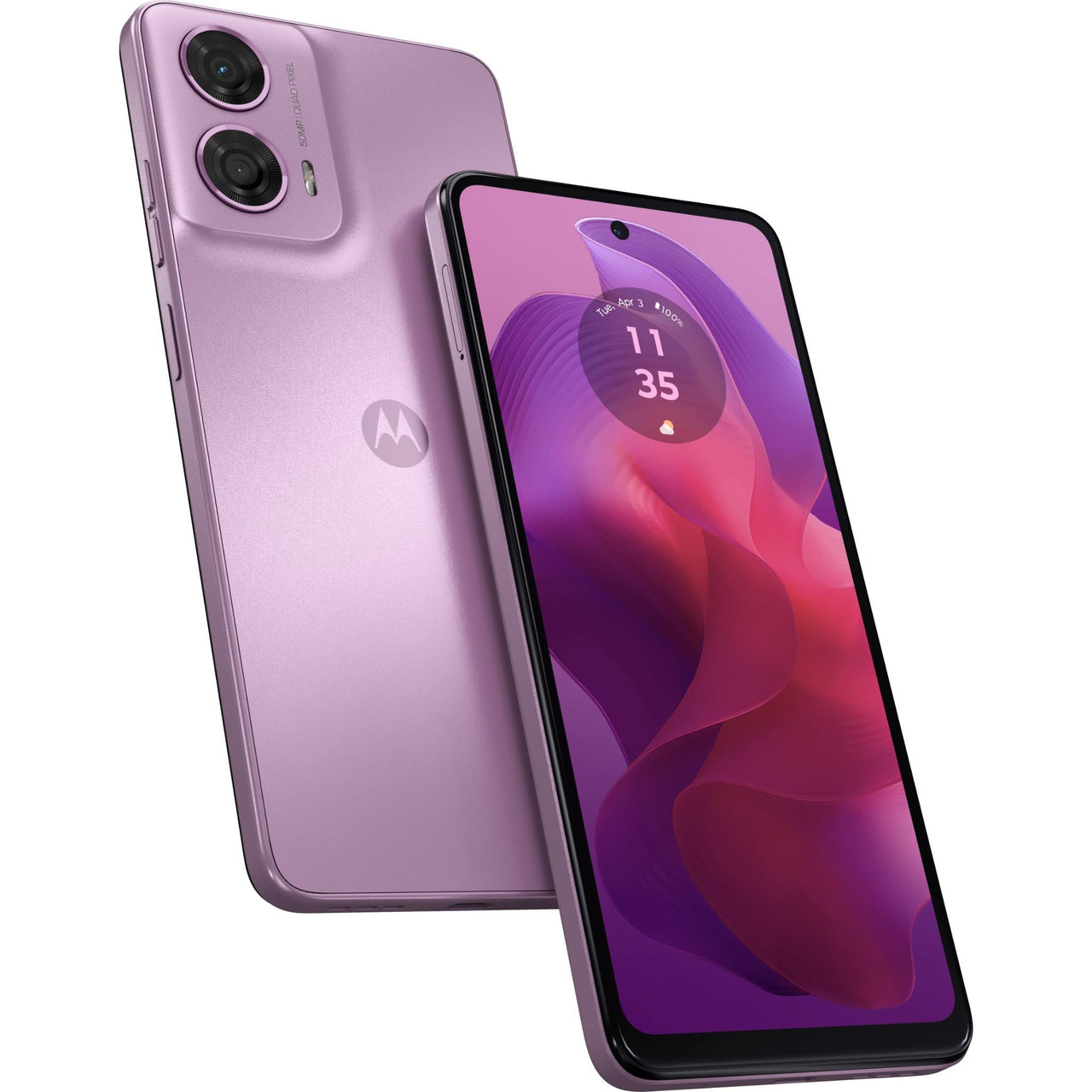 Motorola Moto G24 Dual Sim, 128GB/4GB, 6.6'' - Pink Lavender