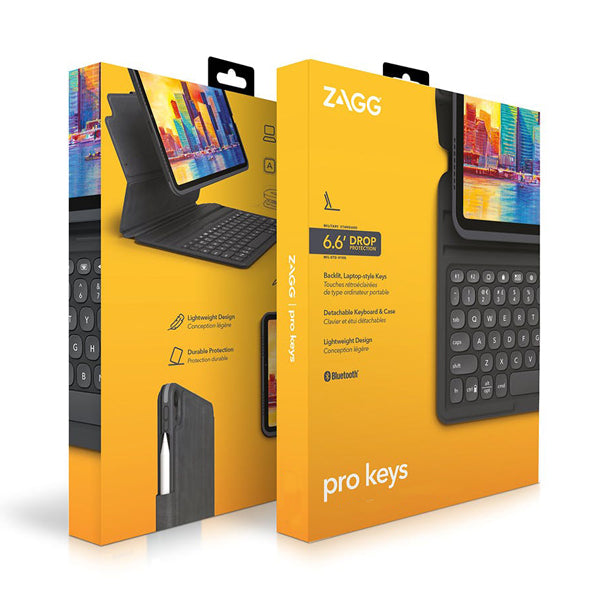 Zagg Pro Keys for iPad Pro 11" - Black