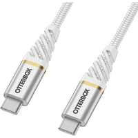 Thumbnail for OtterBox USB-C to USB-C Fast Charge Premium Cable 2M - White