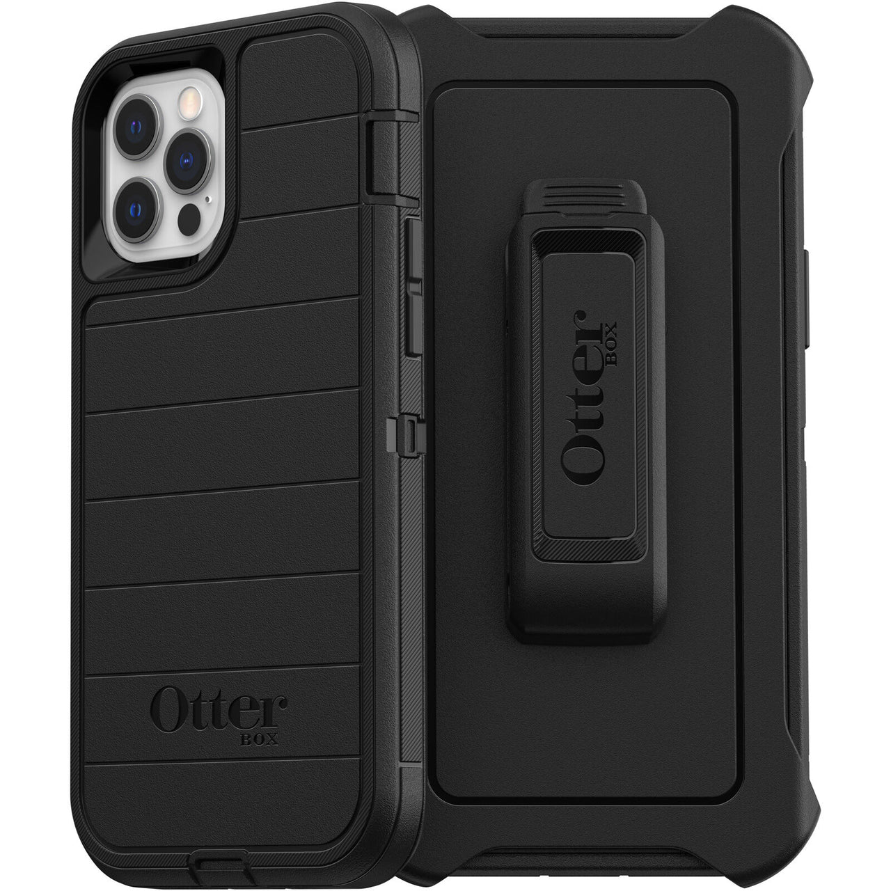 OtterBox Defender Series Pro Case for iPhone 12/12 Pro - Black