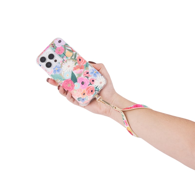 Case-Mate Rifle Paper Phone Wristlet Universal - Garden Party Blush
