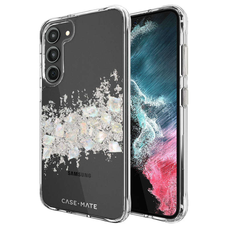 Case-Mate Karat Antimicrobial Case for Samsung Galaxy S23 - Pearl