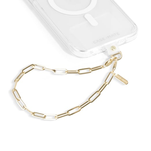 Case-Mate Link Chain Phone Wristlet Champagne