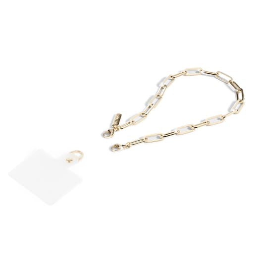 Case-Mate Link Chain Phone Wristlet Champagne