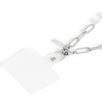 Thumbnail for Case-Mate Link Chain Phone Wristlet Silver Pearl