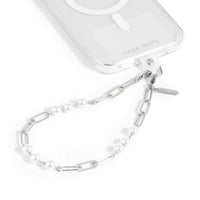 Thumbnail for Case-Mate Link Chain Phone Wristlet Silver Pearl