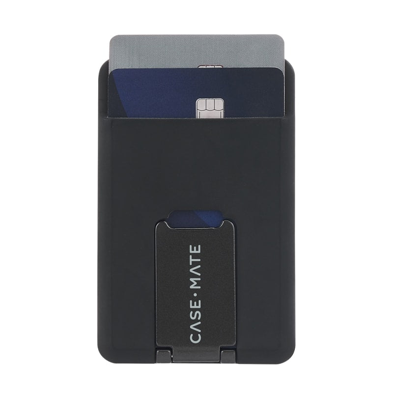 Case-Mate Magnetic 3 in 1 Wallet Case For MagSafe - Black