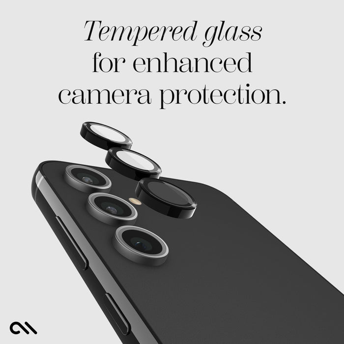 Case-Mate Aluminium Lens Protector for New Samsung FE 5G - Black
