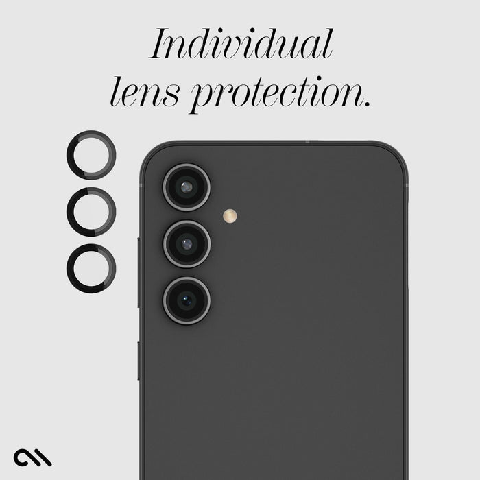 Case-Mate Aluminium Lens Protector for New Samsung FE 5G - Black
