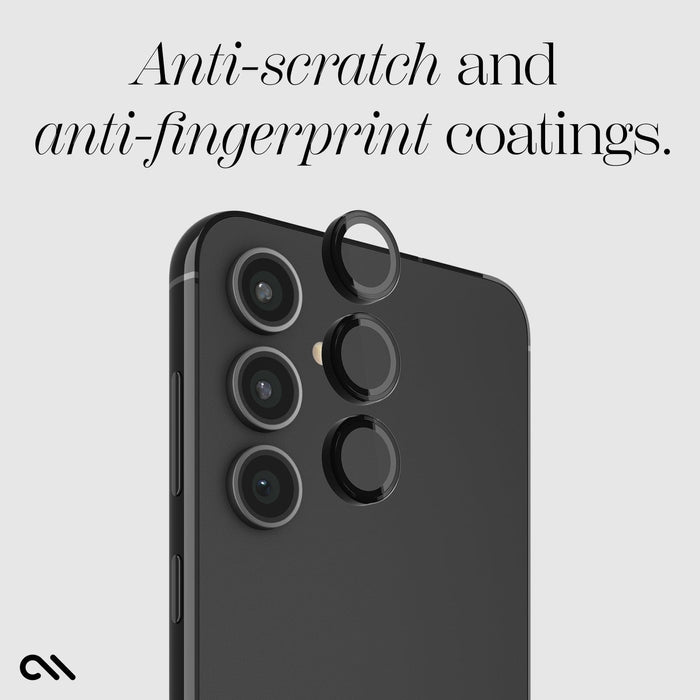 Case-Mate Aluminium Lens Protector for New Samsung FE 5G - Black