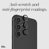 Thumbnail for Case-Mate Aluminium Lens Protector for New Samsung FE 5G 2023 - Black