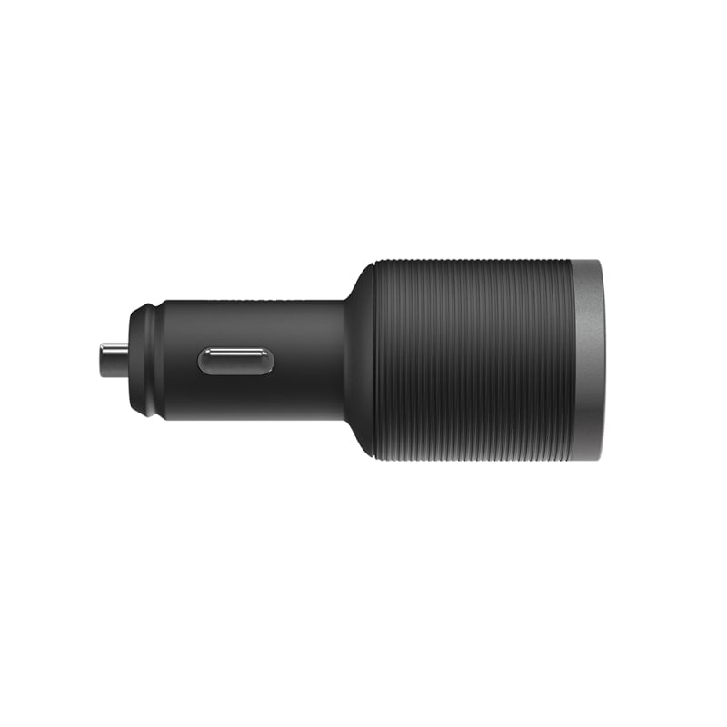 OtterBox Premium Pro Fast Charge 3 Port Car Charger 72W USB-C & USB-A 12W-Black