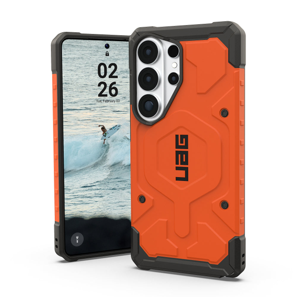 UAG Pathfinder Case with Magnet for Samsung Galaxy S26 Ultra - Orange