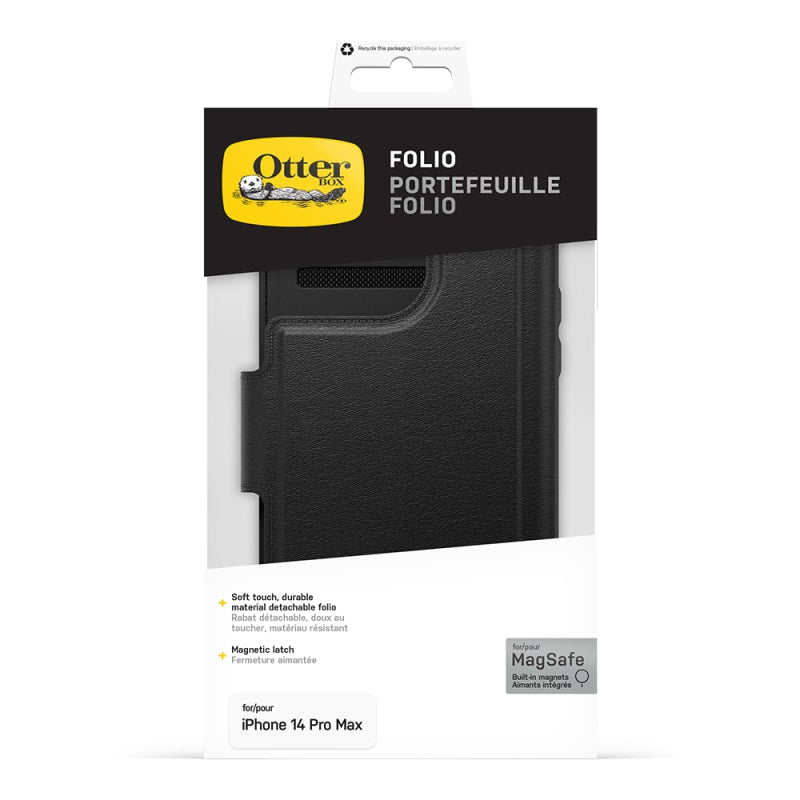 Otterbox MagSafe Folio Case for iPhone 14 Pro Max - Black