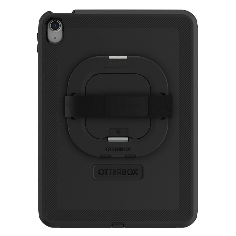 Otterbox Defender Case Pro Pack with Kickstand and Handstrap for iPad 10th Gen 10.9" 2022 - Black