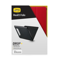 Thumbnail for Otterbox React Folio Case for iPad 10.2 inch (8th/9th Gen) - Red/Black