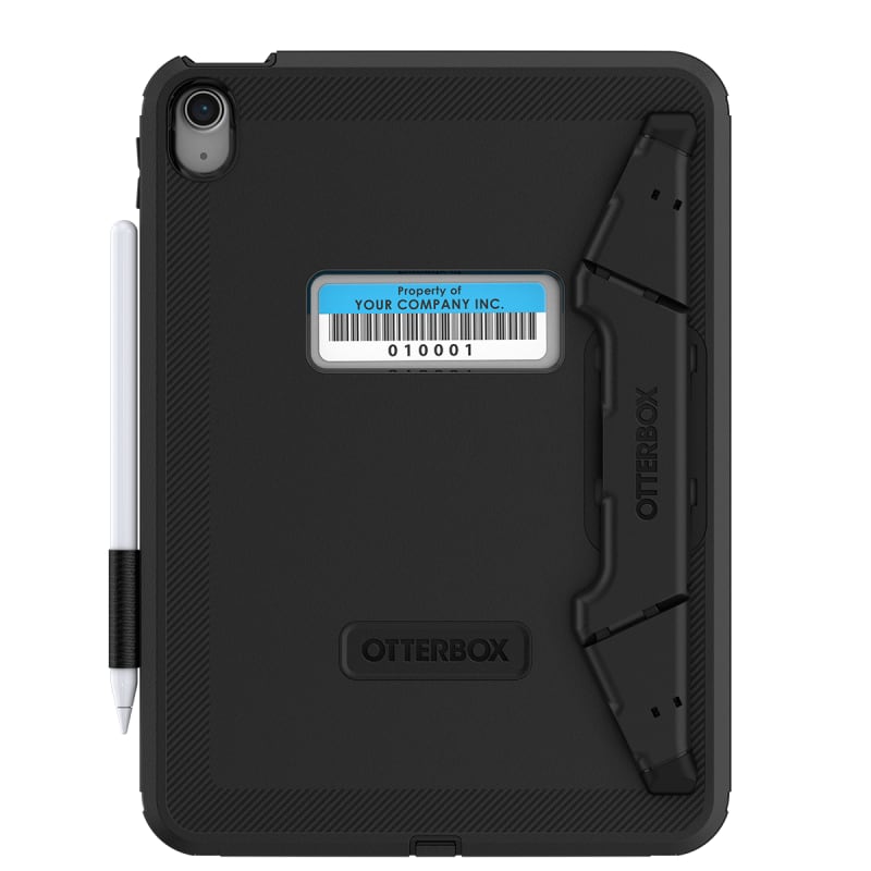 OtterBox Defender with Kickstand For Apple iPad A16 (11.0") / iPad 10.9 - Black